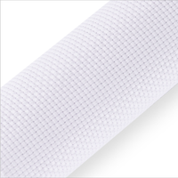 Tissu Aida en pur coton Grande taille 14 pièces, tissu au point de croix blanc
