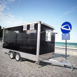 आइसक्रीम ट्रक की बिक्री के लिए मोबाइल स्ट्रीट बीबीसी ट्रेलर का रस वेंडिंग ट्रक फूड ट्रेलर पूरी तरह से कस्टम ट्रक से लैस - Product Image 4