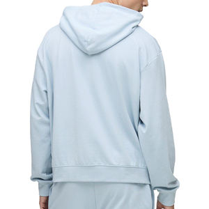 Sudadera con Capucha de Verano de 300 Gsm, de Alta Calidad, Talla Grande, con Logotipo Personalizado Impreso, Felpa Francesa, Algodón Transpirable, Servicio OEM - Product Image 5