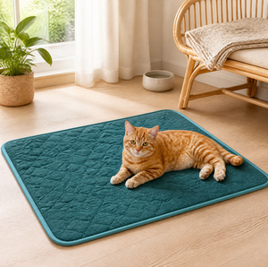 Tapis rafraîchissant pour chien et chat ZT, durable, imperméable, respirant, éco-responsable, extra large, pour l'été, coussin froid pour animaux de compagnie - Product Image 4
