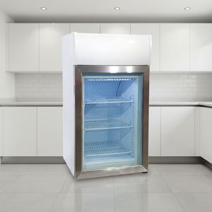 Refrigerador/Congelador Nuelead NE-50DL de Enfriamiento Rápido, Alta Calidad, con Una Puerta de Vidrio y Estantes - Product Image 6