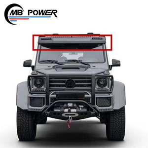 <span class=keywords><strong>Spoiler</strong></span> Tetto Singolo in ABS Stile B per <span class=keywords><strong>Mercedes</strong></span> Benz Classe G W463 G63 G500 G400 G350 1990~2018 - Product Image 2