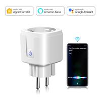 Prise intelligente Tuya/Homekit, prise murale WiFi EU 16A, prises électriques réseau, maison intelligente, Siri/Alexa et Google Home