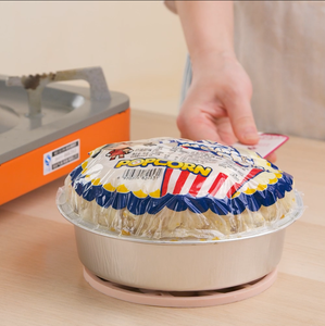 Palomitas de Trigo Sarraceno Dulces Sin OGM y Sin Gluten, Sabor Palomitas de Maíz, 75g, Snack para Cine en Casa y Microondas, con Asa, Snack de Grano Frito en Envase Tipo Taza - Product Image 1