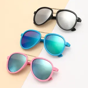 Wholesale Baby Boys Toddler Classic Children Sun Glasses Eyewear Kids Sunglasses Aviation