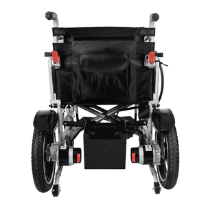Silla de ruedas eléctrica de gran venta, marco de acero, silla de ruedas eléctrica cómoda plegable, silla de ruedas eléctrica resistente para adultos - Product Image 2