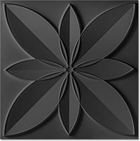 Panneau de plafond carré 3D en PVC mat noir UDK, imperméable, ignifuge, panneau mural intérieur, décoration moderne pour la maison