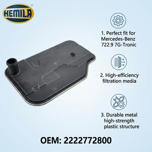 2222772800 2212770000 2212770100 Filtro de Fluido de Transmisión Automática HEMILA, Piezas de Vehículo Compatibles con <span class=keywords><strong>Mercedes</strong></span>-Benz 722.9 7G-Tronic - Product Image 2