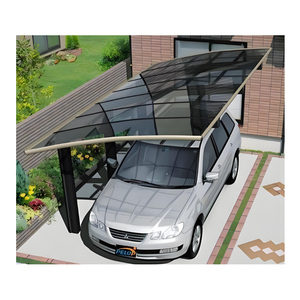 Hot Selling Outdoor Aluminiumlegering Autoschuur Waterdicht Zonnescherm Regenschuilplaats Populair Product Voor Garages & Carports - Product Image 4