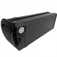 Boîtier de batterie ALX061SLIVERSFISH 52V vide, boîte pour vélo électrique étanche pour haute tension DIY