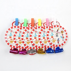 Set de Decoración para Fiesta Infantil, Set de Vajilla con Temática de Circo para Fiesta de Cumpleaños - Product Image 5