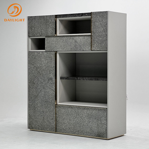 Libreria Post-Moderna Italiana di Lusso, Mobile Segreteria per Villa, Armadio di Stoccaggio di Lusso in Stile Italiano - Product Image 4