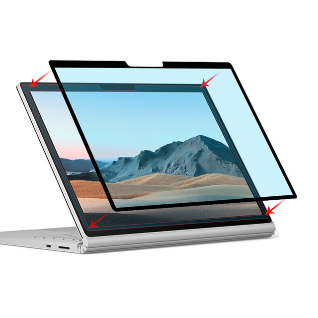 PLK Anti-Blue Light Screen Protector-Anti-Scratch Waterproof Ultra-Thin 2.5D Easy Installation for PC/Tablet