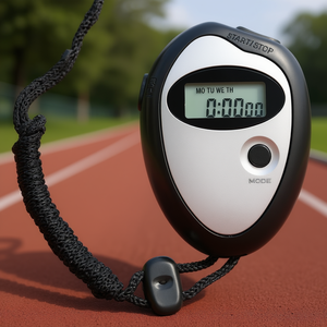 Chronometer Digital Stopwatch With Lanyard For Timing And <b>Tracking</b> <b>Devices</b> - Product Image 3
