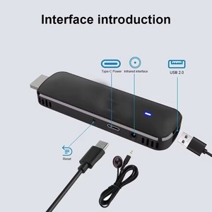 Android 14.0 4K/8K TV Stick Allwinner H313 Quad Core, Transmisión Rápida para TV, para Mortal Q8 - Product Image 1