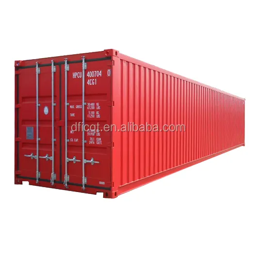 New 40 Feet Steel Floor Pallet-Wide Container
