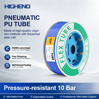 Tuyau pneumatique flexible en PU 4x2,5 mm, tube d'air en polyuréthane pour compresseur d'air industriel