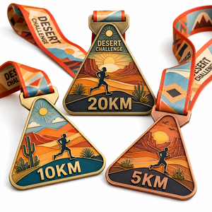 Medallas Personalizadas de Primera Calidad, Premios Metálicos para Eventos de Alto Nivel, Diseño Personalizado, Medallón para Maratón, Carreras de 5K, 10K y 20K - Product Image 1