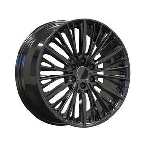 Various models customized forged rims electro black 6x120 19x8 forged aluminum alloy passenger car wheels for Buick Century