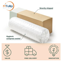Vente en gros de matelas de lit simple pour meubles Fabricants de matelas pour hôtel Matelas à ressorts ensachés à mémoire de forme