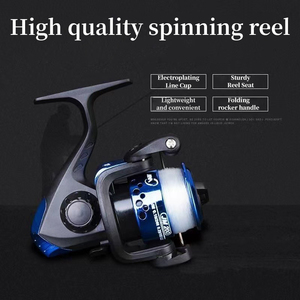 Carrete de Pesca Serie 200, Relación de Engranajes 5.2:1, 5+1 Rodamientos de Bolas, Manivela Intercambiable Izquierda/Derecha, Aleación de Aluminio y Nailon Resistente, para Río - Product Image 3