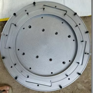 Plaque d'espacement industrielle en aluminium usinée CNC de précision pour montage de machines, pièce usinée sur mesure - Product Image 1