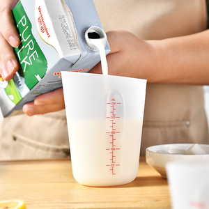 <span class=keywords><strong>3</strong></span> cái cấp thực phẩm Silicone đo <span class=keywords><strong>cup</strong></span> Set 125,250,500 ml có thể nhìn thấy đôi-quy mô Silicone đo <span class=keywords><strong>Cup</strong></span> cho nhà bếp công cụ đo lường - Product Image 4