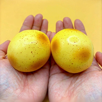 Balle anti-stress pomme de terre à retour lent remplie de liquide et cadeaux promotionnels classiques ronds et moelleux