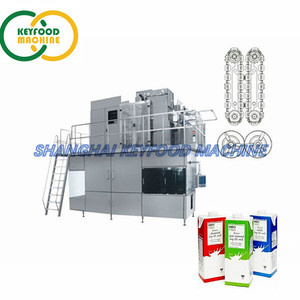 Automatic Aseptic Carton Packing Machine for Milk Coconut Water Beer Food Beverages Stainless Steel 316 <b>Pump</b> PLC Automatic Filli - Product Image 5