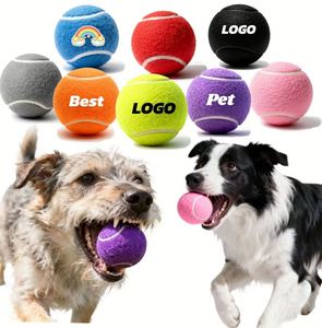 Pelotas de Tenis de Goma Ecológicas y Duraderas con Logotipo Personalizado y Sonido Incorporado - Regalos y Obsequios Promocionales para Mascotas con Logotipo - Product Image 1