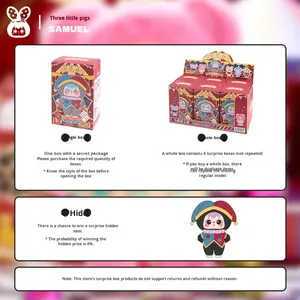 Samuel Circus Night Plush Blind Box - Giocattoli Trendy, Bambole Carine, Figure da Collezione, Borsa con Personaggi Fantasy Sci-Fi - Prodotti Finiti Made in China - Product Image 3