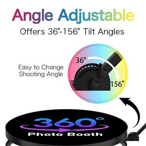 Cabina de Fotos <span class=keywords><strong>360</strong></span> con <span class=keywords><strong>Plataforma</strong></span>, <span class=keywords><strong>Precio</strong></span> para Eventos, Regalos de Cumpleaños o <span class=keywords><strong>Bodas</strong></span> - Product Image 4