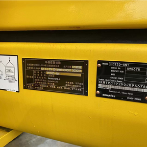 Escavatore Komatsu Pc220 Originale Usato, Mini Escavatore da 22 Tonnellate, <span class=keywords><strong>Macchina</strong></span> da Costruzione <span class=keywords><strong>Usata</strong></span> di Marca in Vendita - Product Image 2