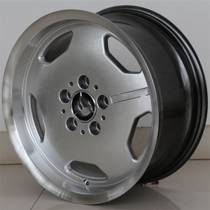Jantes de voiture Flrocky, nouveau design Silvia, 16/17/18 pouces, 5*112, pour les séries 3/5, 320, <span class=keywords><strong>325</strong></span>, gris, W140/W203/S/<span class=keywords><strong>E</strong></span>/C, jantes forgées - Product Image 2