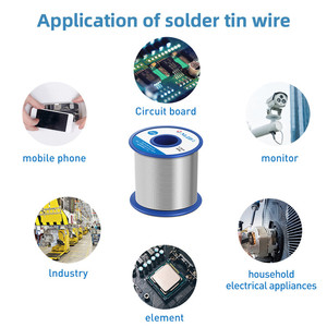 Wire Solder Tin Solder Wire High Activity Lead Free Tin Soldering Wire 500g High Purity 63/37% Low-temperature Melting Point Solder Wire