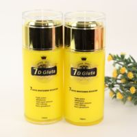 Sérum illuminateur OEM sous marque privée 7D Gluta Acide Hyaluronique Anti-âge Éclaircissant Hydratant 100ml Raffinant la Peau du Visage et du Cou