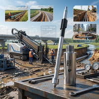 Sensor de registro de datos en el pozo (PWD) de alta precisión para perforación sin zanjas, herramienta de registro de datos en el pozo (Downhole Data Logger) para operadores de perforación HDD
