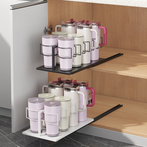 Stainless Steel Wall-Mounted <b>Kitchen</b> <b>Storage</b> <b>Rack</b> Non-Folding Single-Tier Portable Modern Design - Product Image 5