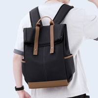 Mochila Impermeable para Hombre, Estilo Ejecutivo, Casual, para Viajes, con Logotipo Personalizado, para Portátil, Estudiantes, Bolsa para Computadora
