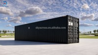 Maison conteneur en acier respirant Skyacross pour bureau, bar, boutique, cour, avec un design moderne