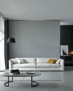 Секционный удобный диван, мебель для дома, тканевый набор, лидер продаж, современный дизайн, итальянский дизайн, устойчивый к царапинам белый