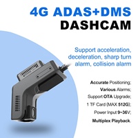 Cámara para Vehículo 4G/5G con ADAS, DMS, GPS, 1080P, Transmisión en Vivo LTE, Monitoreo de Flota, Doble Lente, DVR, Sistema de Alarma de Fatiga