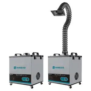 Nouvel extracteur de fumée de soudage industriel à bras unique SANQIAO, évacuateur de fumée de laser, filtres de <span class=keywords><strong>hotte</strong></span>, filtre HEPA - Product Image 4