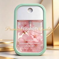 Vente en gros Mini vaporisateur désinfectant pour les mains avec support en silicone Bouteilles de pulvérisation de parfum en plastique personnalisées