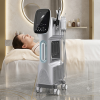 Appareil de microdermabrasion Hidrafacial à flux d'eau vertical, machine faciale silencieuse avec roue, équipement de formation pour soins du visage