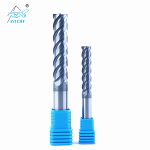 Avichf hiệu suất cao hrc55 khuôn Die End Mill 4 Flutes Nano altin tin lớp phủ cho cứng kim loại ODM OEM tùy chỉnh hỗ trợ - Product Image 2