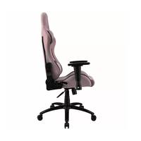 Chaise de jeu personnalisée par le fabricant, accoudoirs 3D, tissu, mousse haute densité, appui-tête amovible, chaise d'ordinateur pour la maison et le bureau