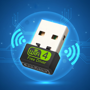 Adaptador <span class=keywords><strong>USB</strong></span> Inalámbrico Mini para Computadora, Dongle Wi-Fi de 2.4GHz y 5.8GHz, Receptor Transmisor de Banda de Frecuencia, 150Mbps, Externo para Escritorio - Product Image 5