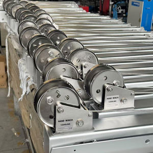 400-800kg Ultraleichter manueller/elektrischer mobiler <span class=keywords><strong>Davit</strong></span>-Kran Einpersonen-Setup und Betrieb 24V/12V-Getriebe kern komponenten - Product Image 3