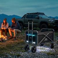 Carrello Elettrico da Campeggio FollowFit X2 FE, Motore 500W, Telecomando Wireless, Carrello Pieghevole per Campeggio all'Aperto